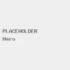 Placeholder image for a test product: Hero